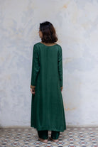 Emerald Zeenat Kurta (set of 2) - CiceroniNirjara