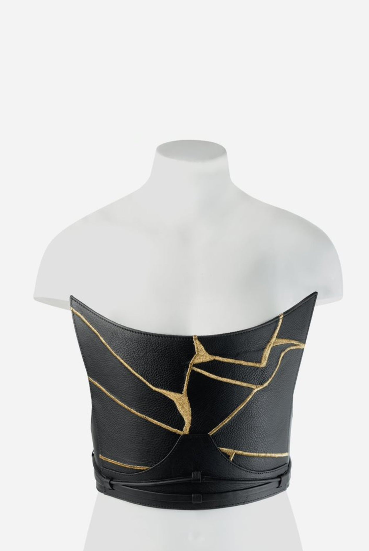 Eva Corset in Black - CiceroniCorsetEconock