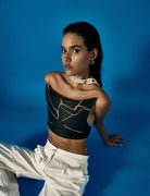 Eva Corset in Black - CiceroniCorsetEconock