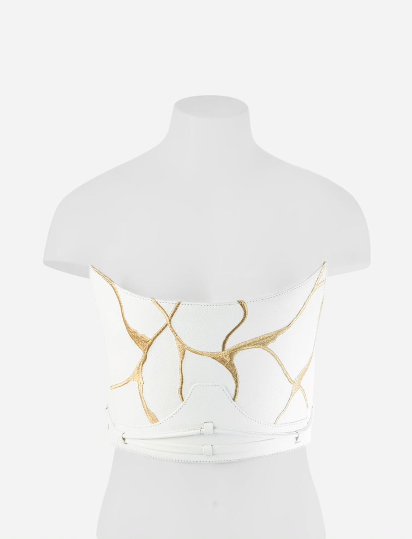 Eva Corset in Ivory - CiceroniCorsetEconock