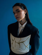 Eva Corset in Ivory - CiceroniCorsetEconock