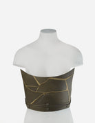 Eva Corset in Olive - CiceroniCorsetEconock