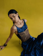 Eva Corset in Tan - CiceroniCorsetEconock