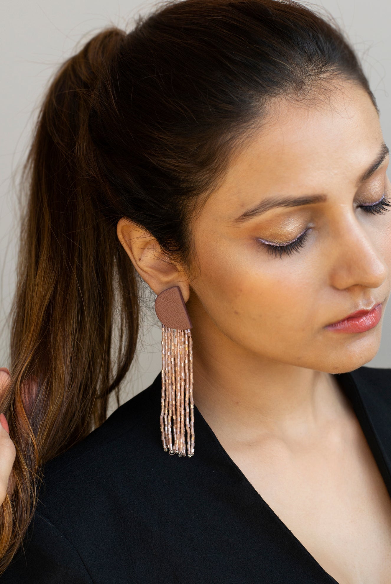 Fall tassel earrings - CiceroniNoupelle