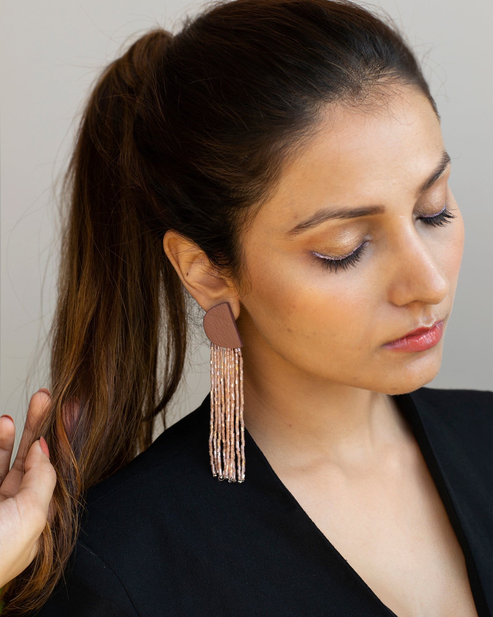 Fall tassel earrings - CiceroniNoupelle