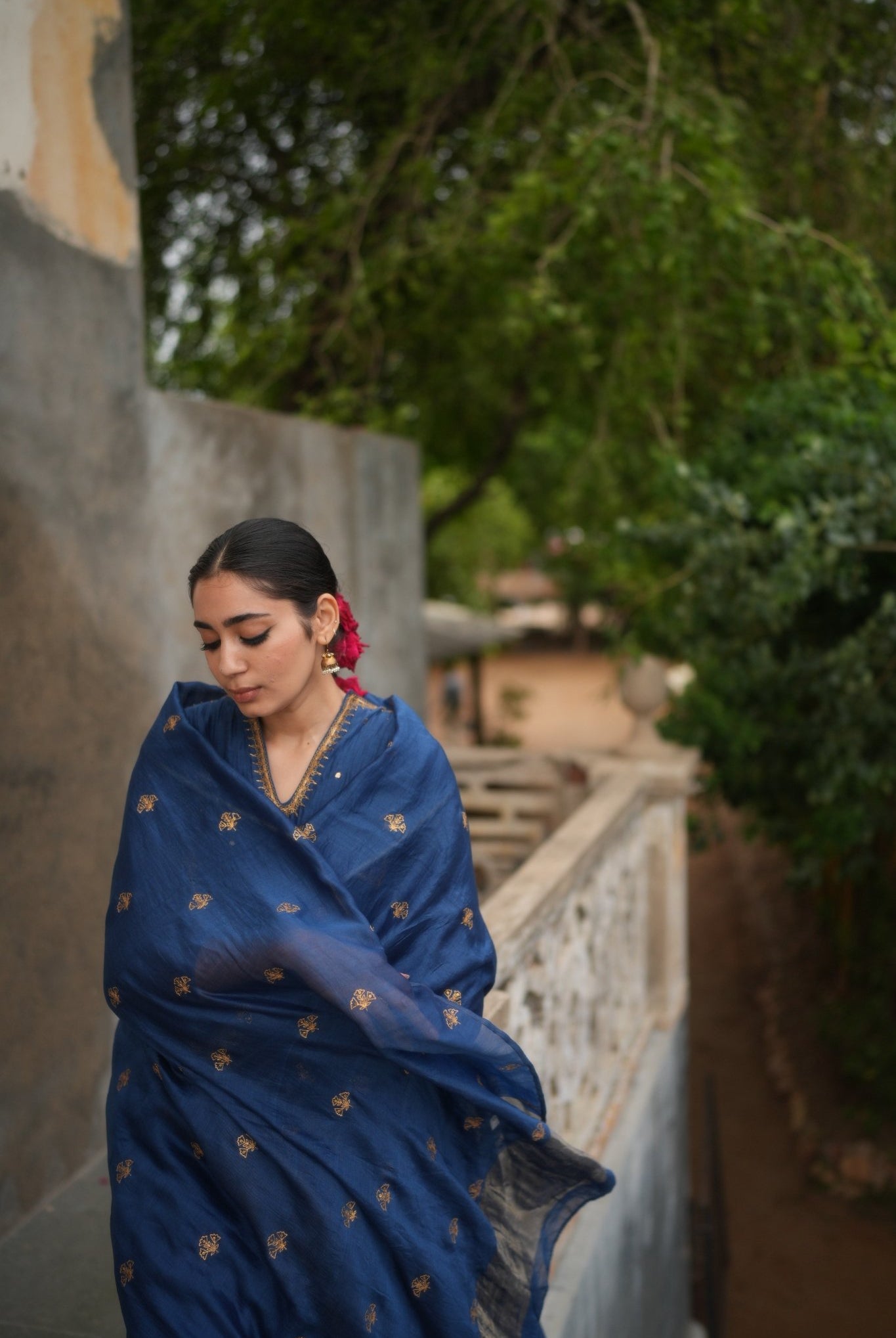 Farah Yoke Kurta Set (Set of 3) - CiceroniKurta Set, Festive wearNirjara