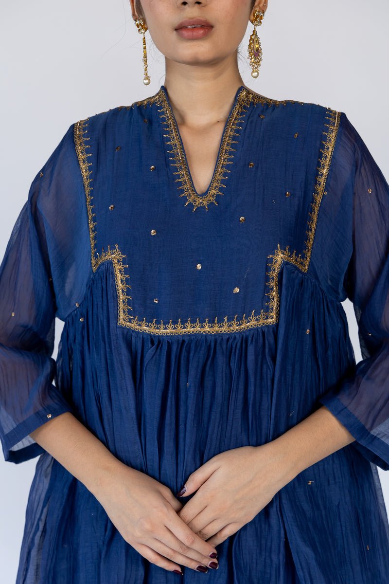 Farah Yoke Kurta Set - CiceroniKurta Set, Festive wearNirjara