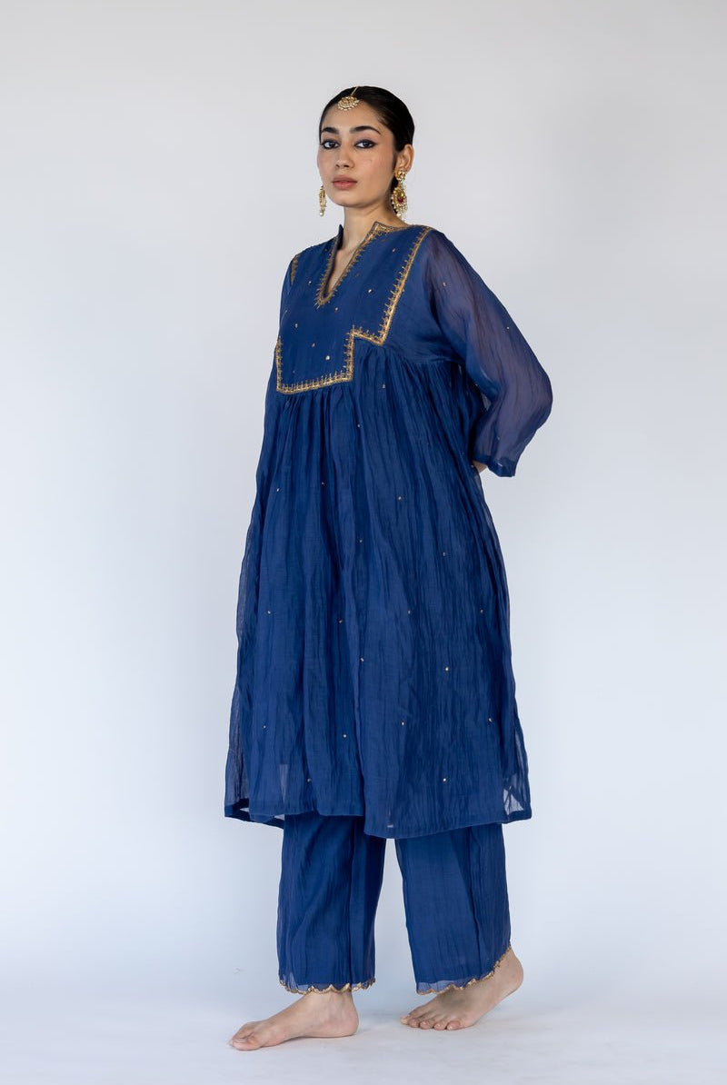 Farah Yoke Kurta Set - CiceroniKurta Set, Festive wearNirjara