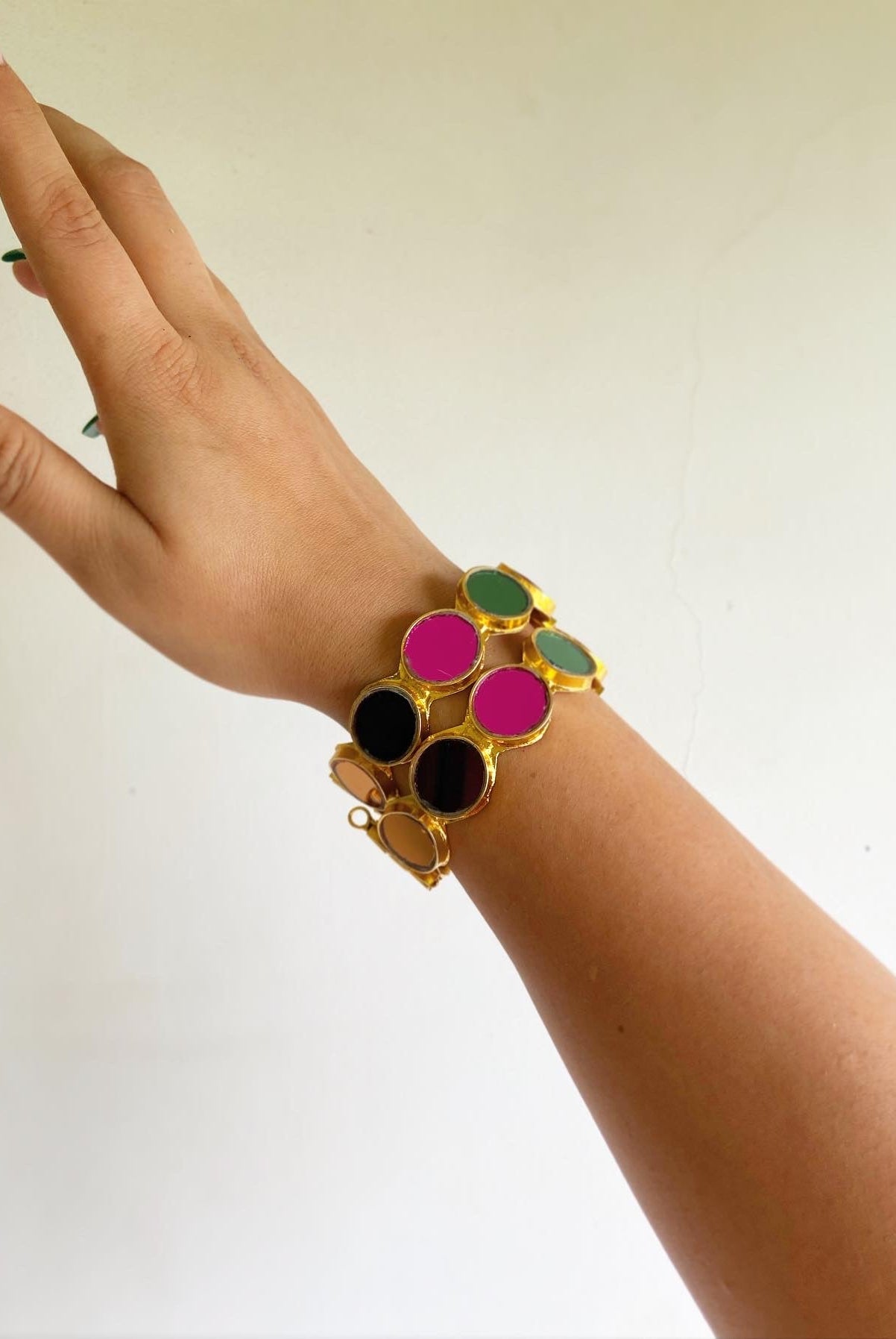 Farida Multicolour Kada Set - CiceroniBangleAimra'a
