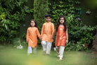 Festive Muslin Kurta Dhoti Set - CiceroniMr. Brat