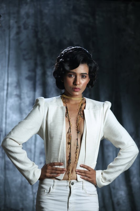 Finesse Neckpiece - CiceroniNeckpieceZaza by Somya