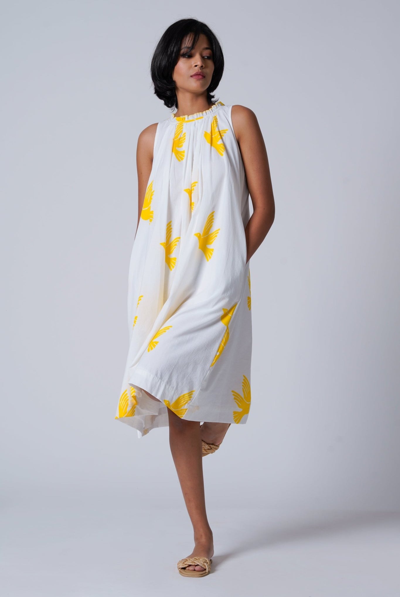 Flawless Flutter - Yellow - CiceroniDressesThe Kaatn Trail