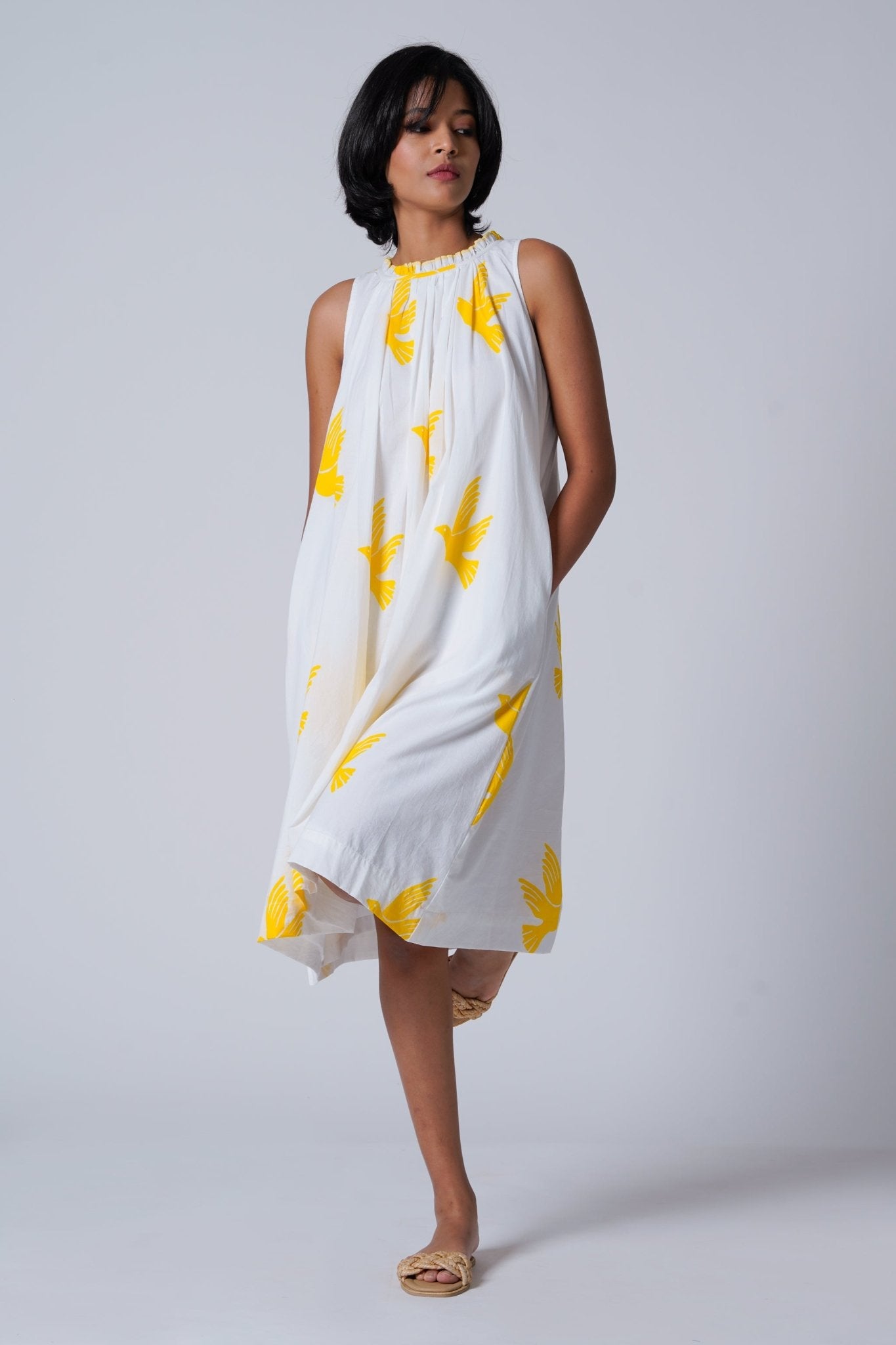 Flawless Flutter - Yellow - CiceroniDressesThe Kaatn Trail