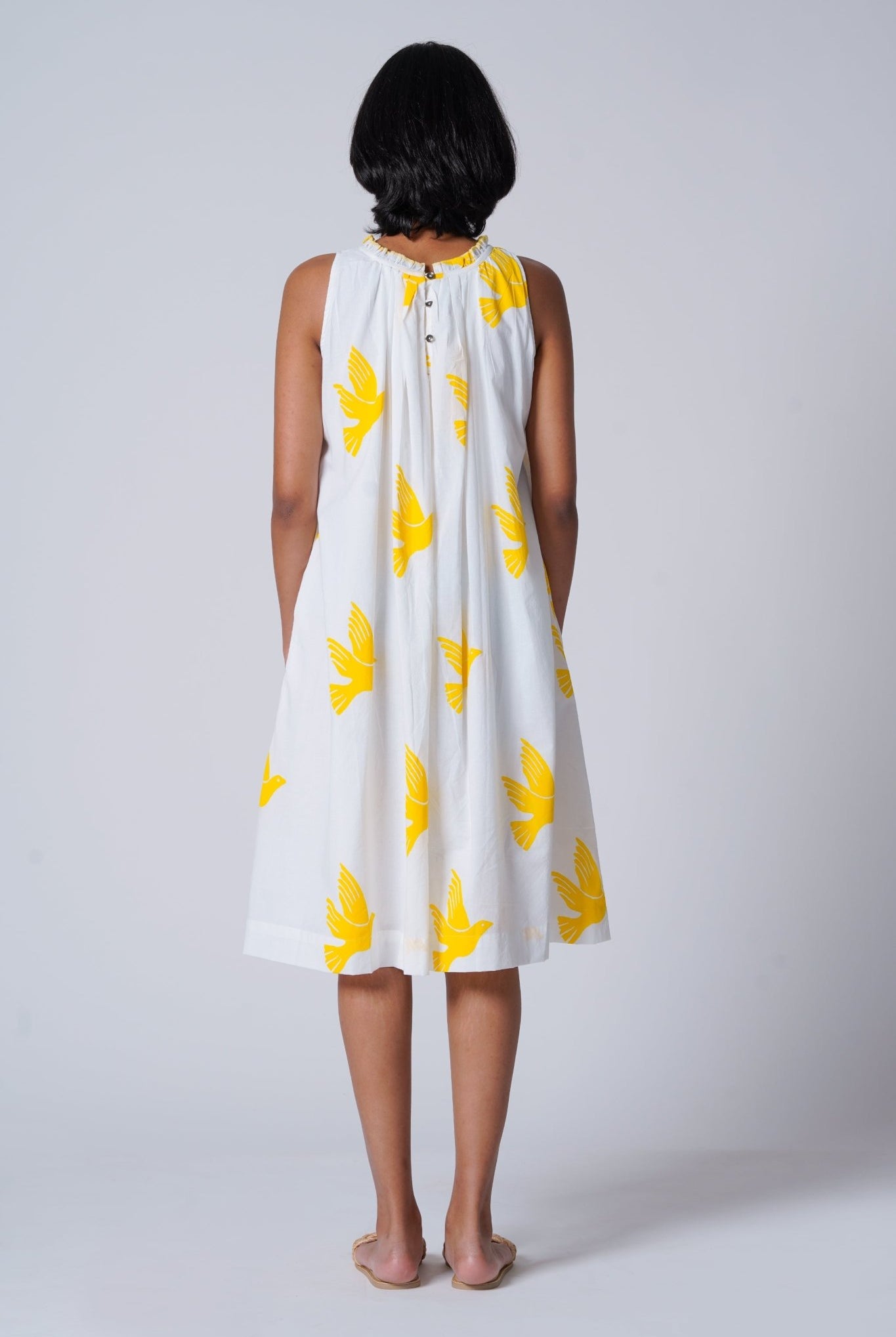 Flawless Flutter - Yellow - CiceroniDressesThe Kaatn Trail