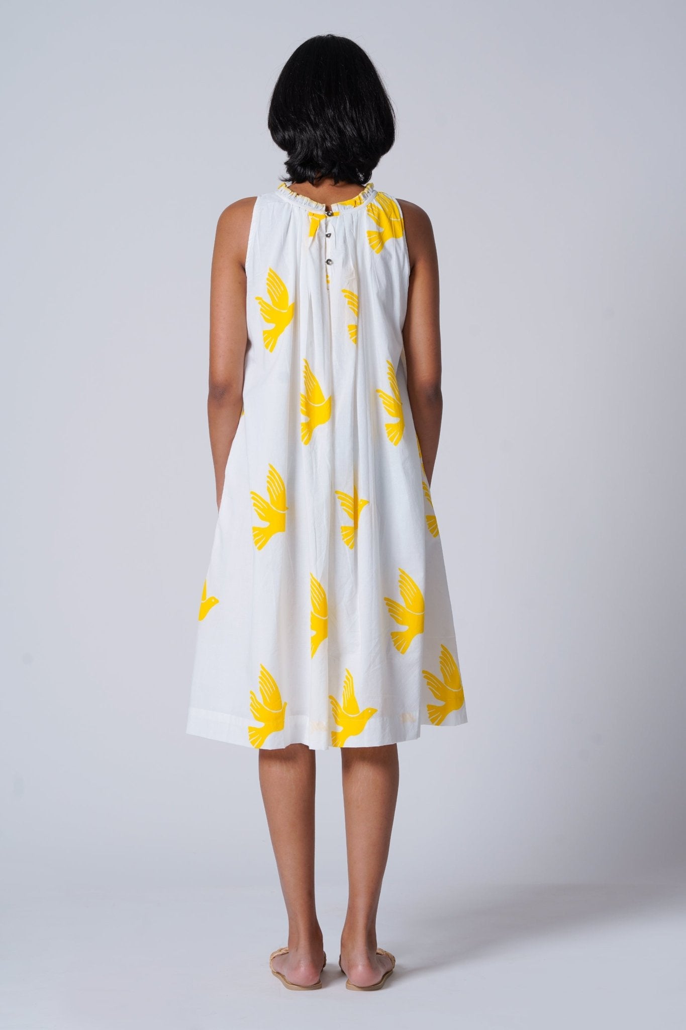 Flawless Flutter - Yellow - CiceroniDressesThe Kaatn Trail
