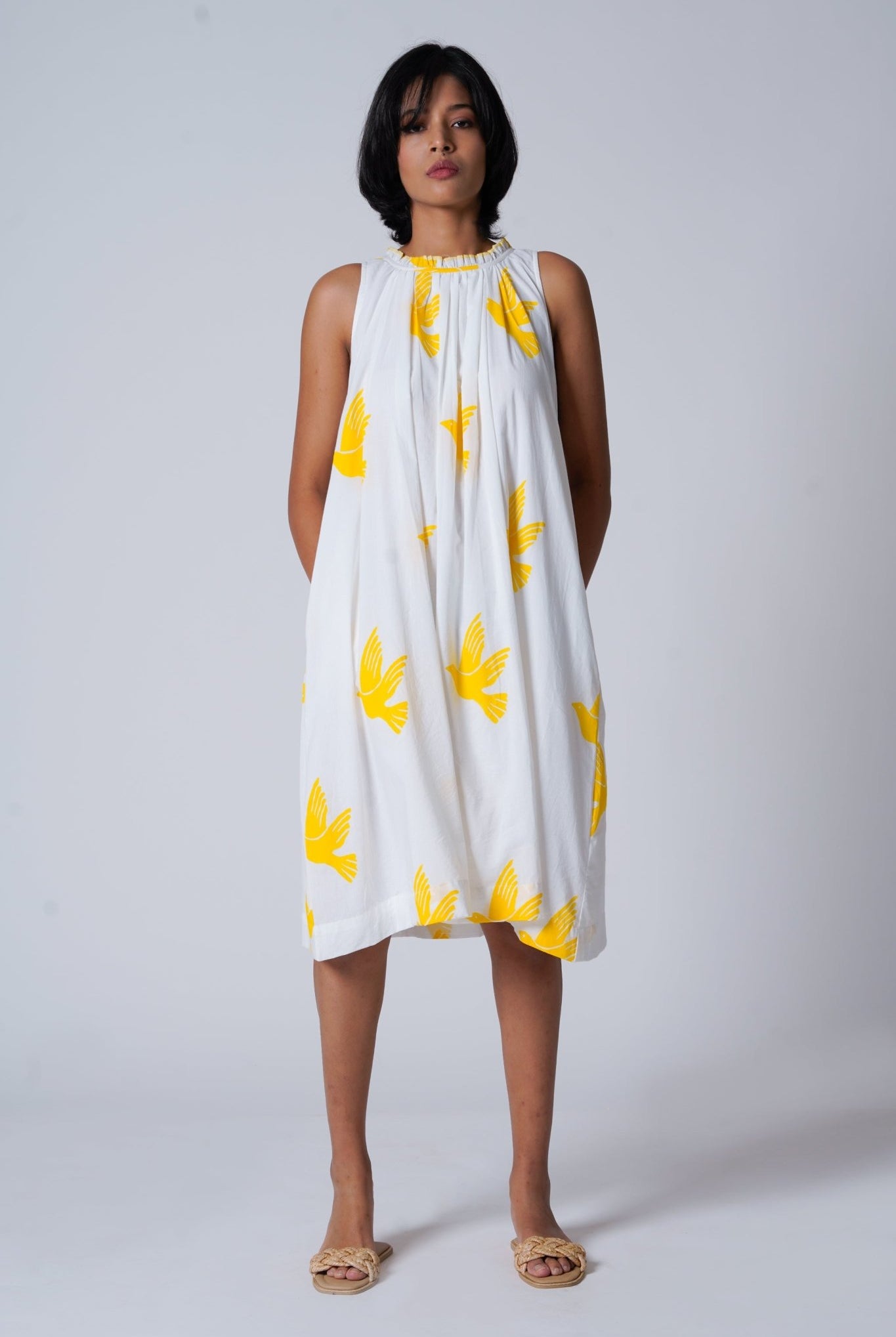 Flawless Flutter - Yellow - CiceroniDressesThe Kaatn Trail