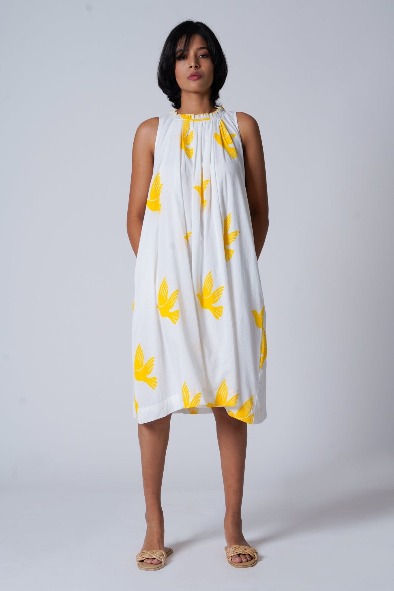 Flawless Flutter - Yellow - CiceroniDressesThe Kaatn Trail