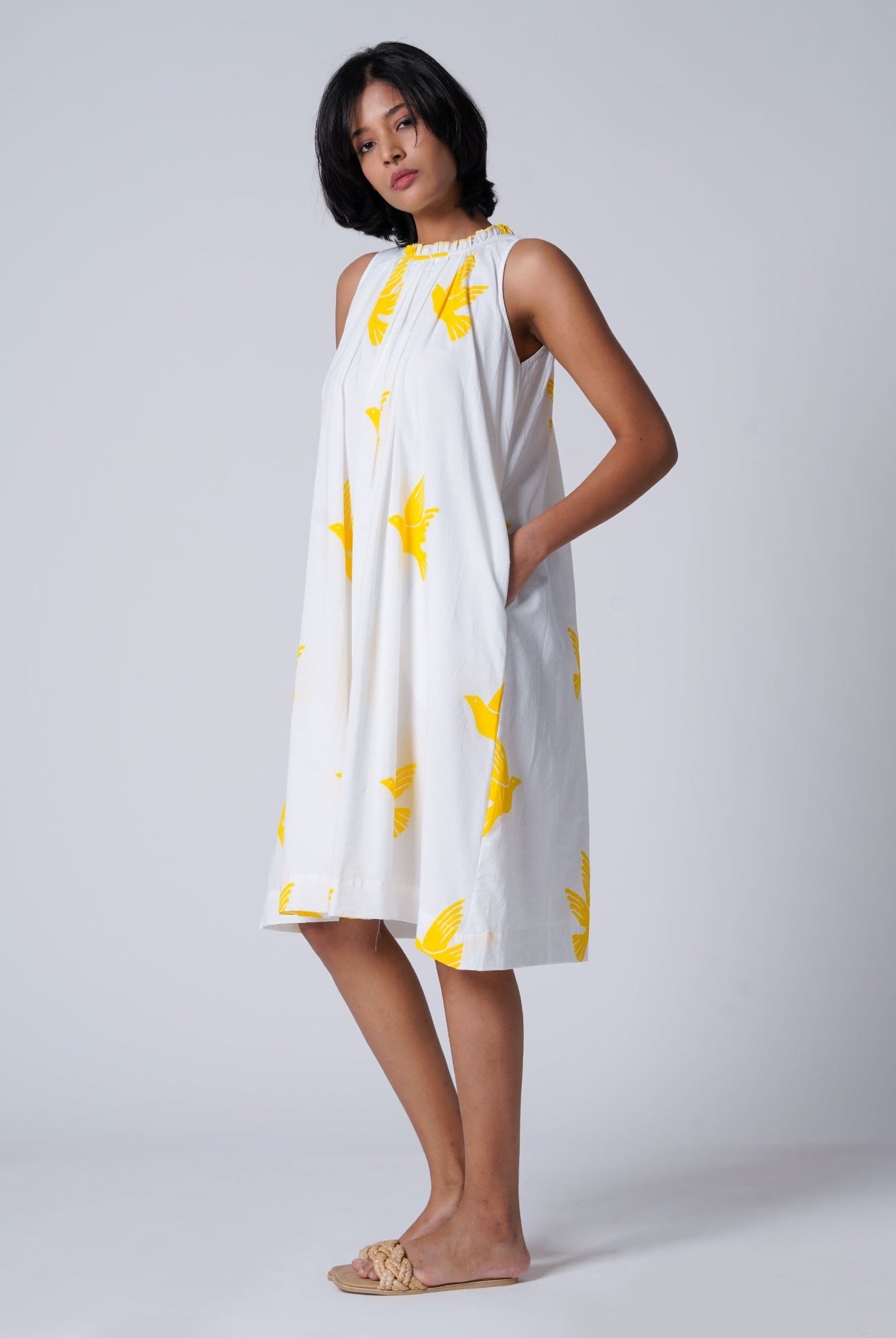 Flawless Flutter - Yellow - CiceroniDressesThe Kaatn Trail