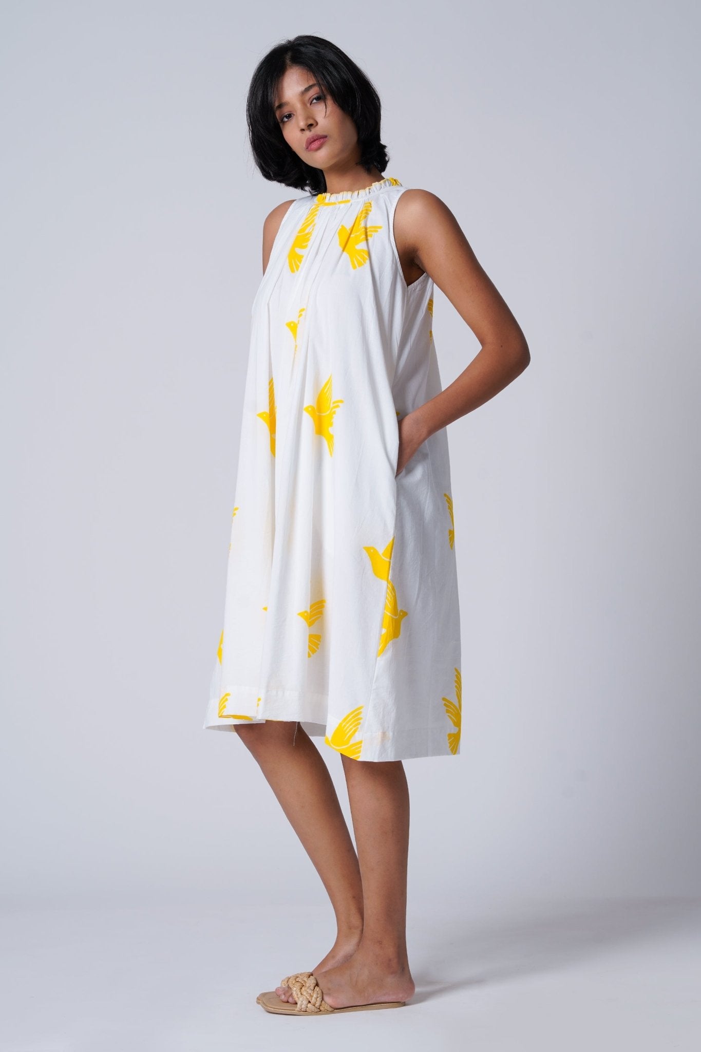 Flawless Flutter - Yellow - CiceroniDressesThe Kaatn Trail