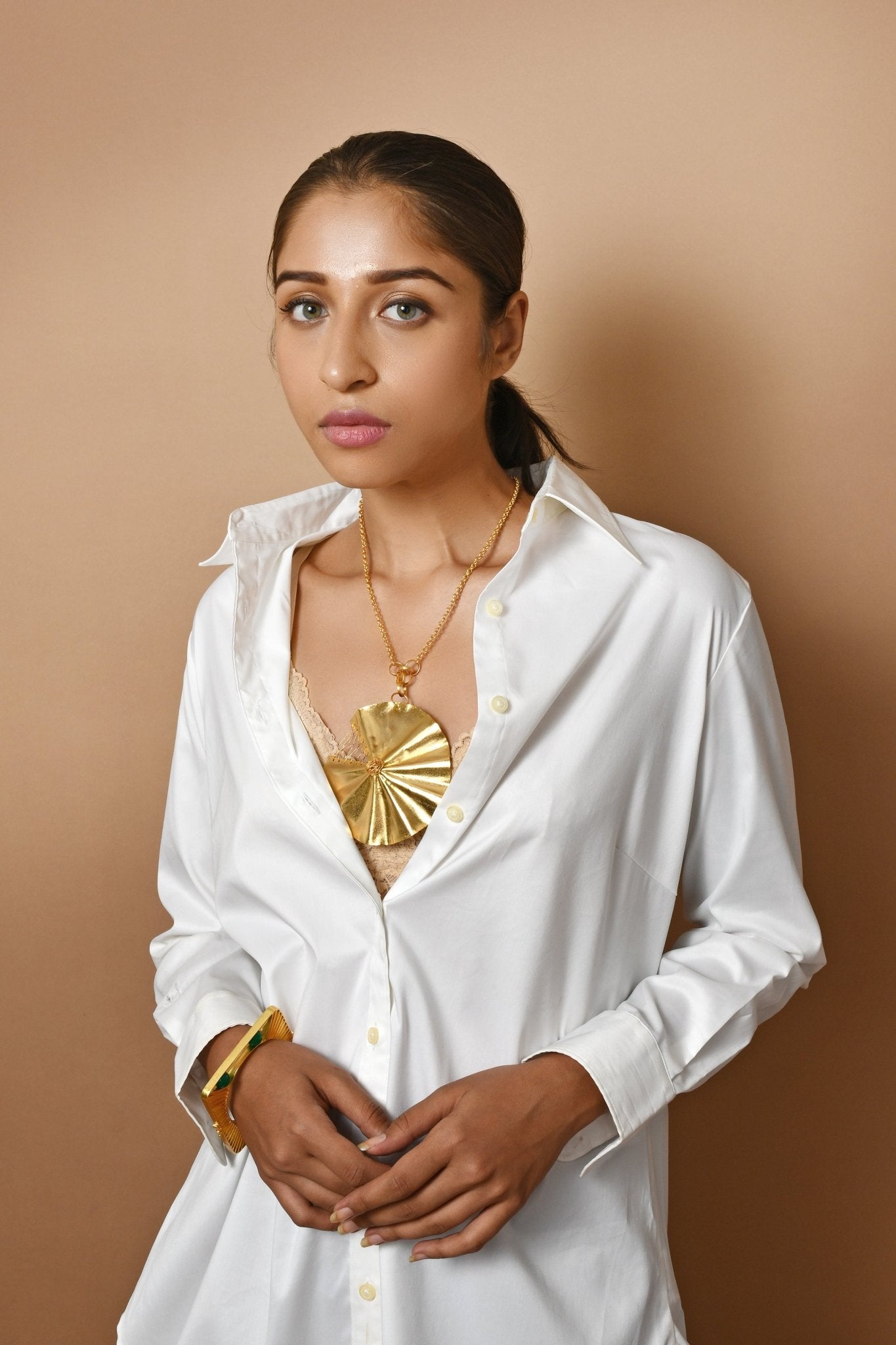 Floral Flourish Necklace - CiceroniNeckpieceZaza by Somya