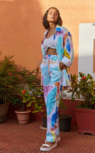 Florence Pants in Multi Camo Print - CiceroniHappi Space