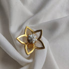 Flower Frame Ring in Gold - CiceroniAarjavee