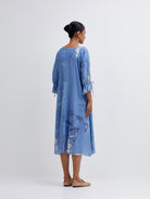 Foliage Blue Long Dress - CiceroniBhavik Shah