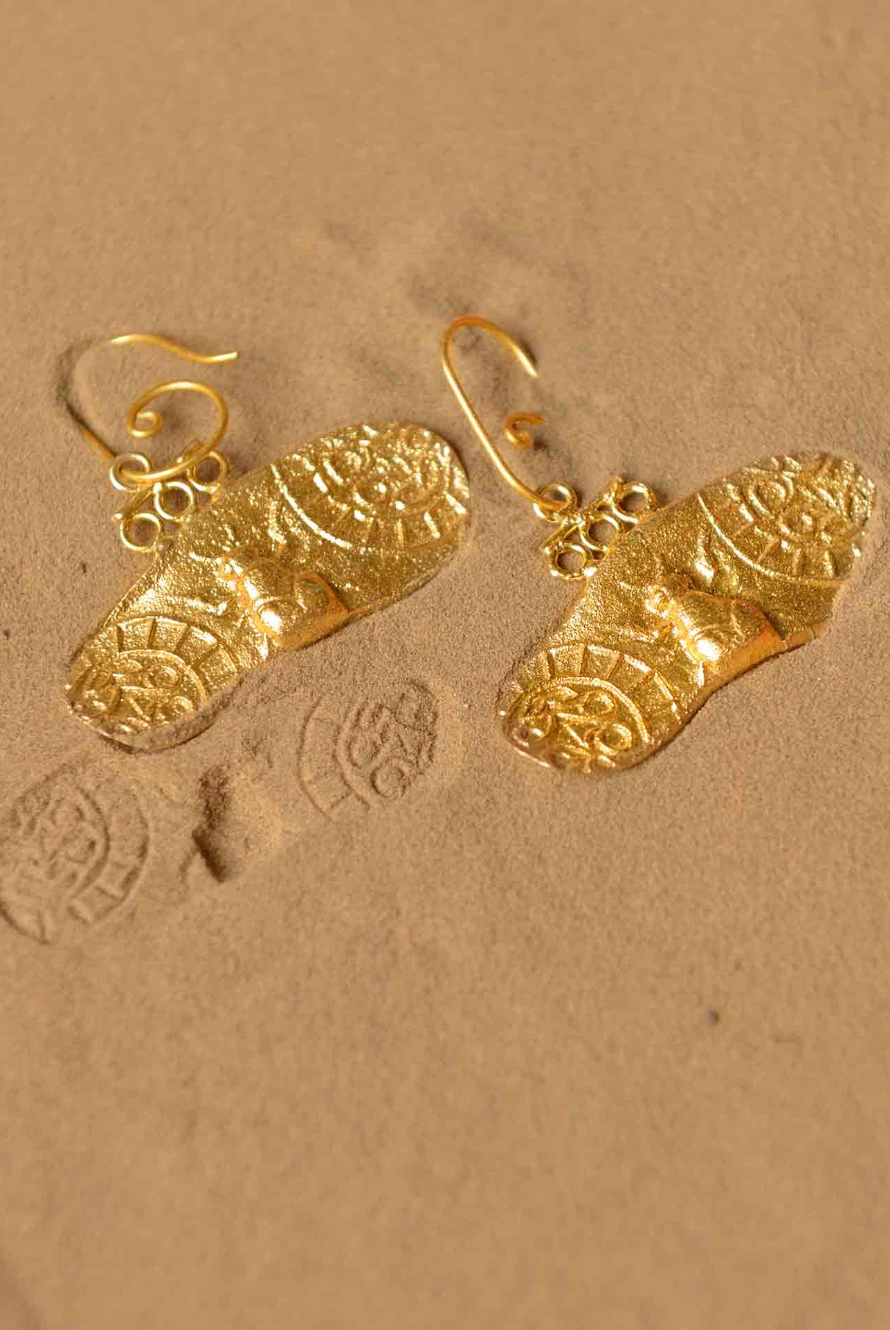 Fossil Danglers - Elongated - CiceroniStudsStudio Kassa