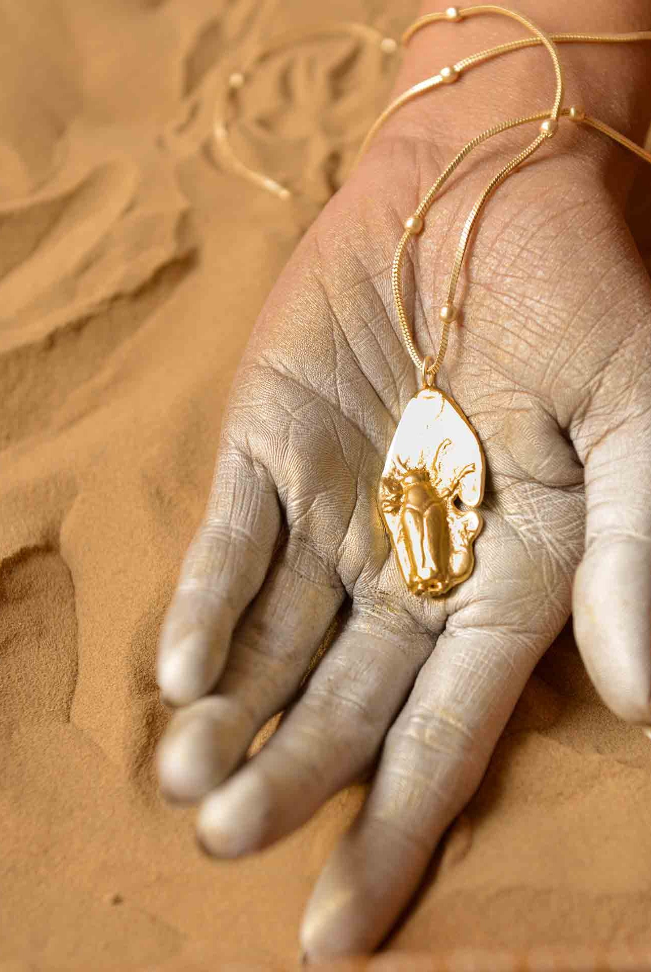 Fossil Pendant - Bug - CiceroniPendantStudio Kassa