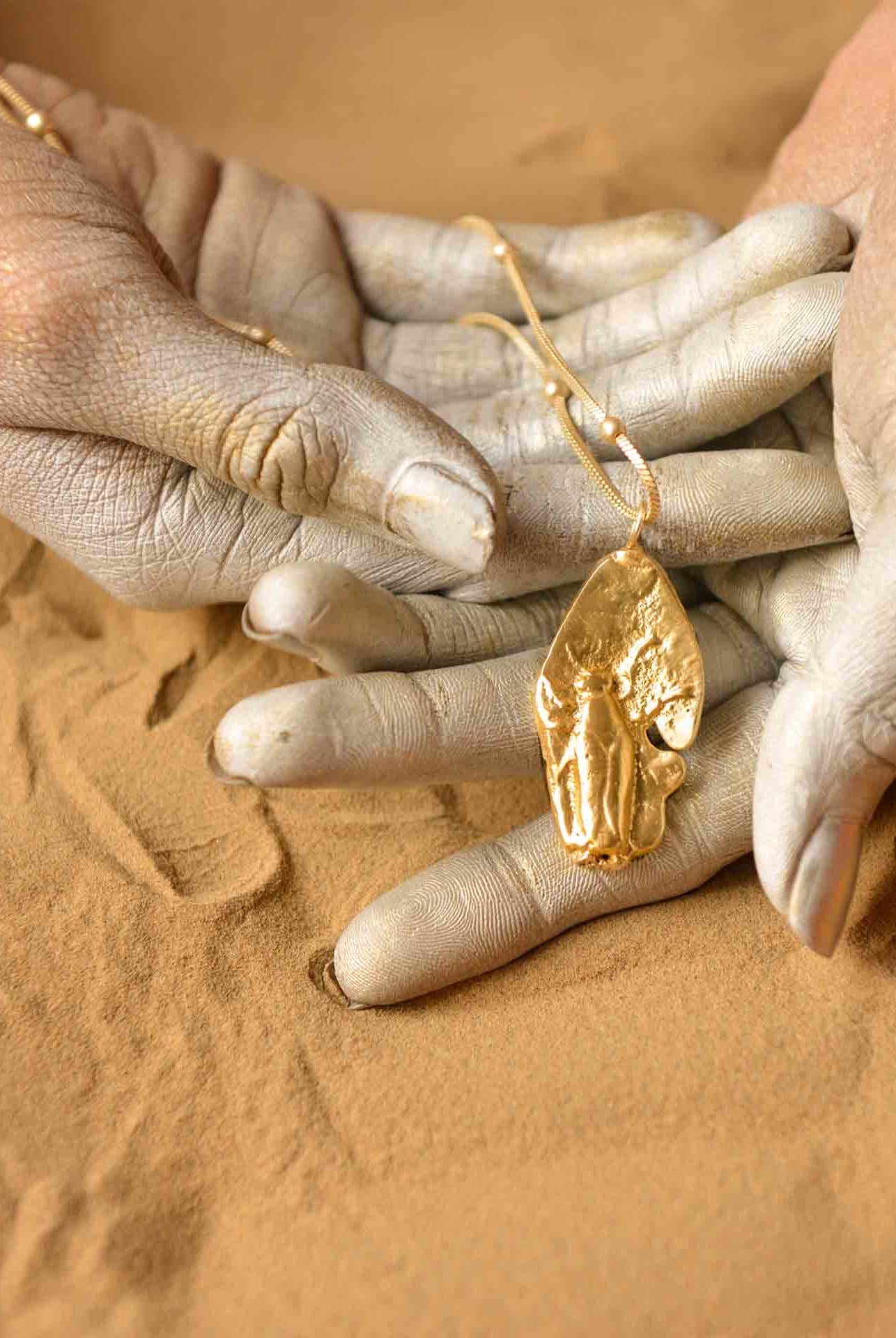 Fossil Pendant - Bug - CiceroniPendantStudio Kassa