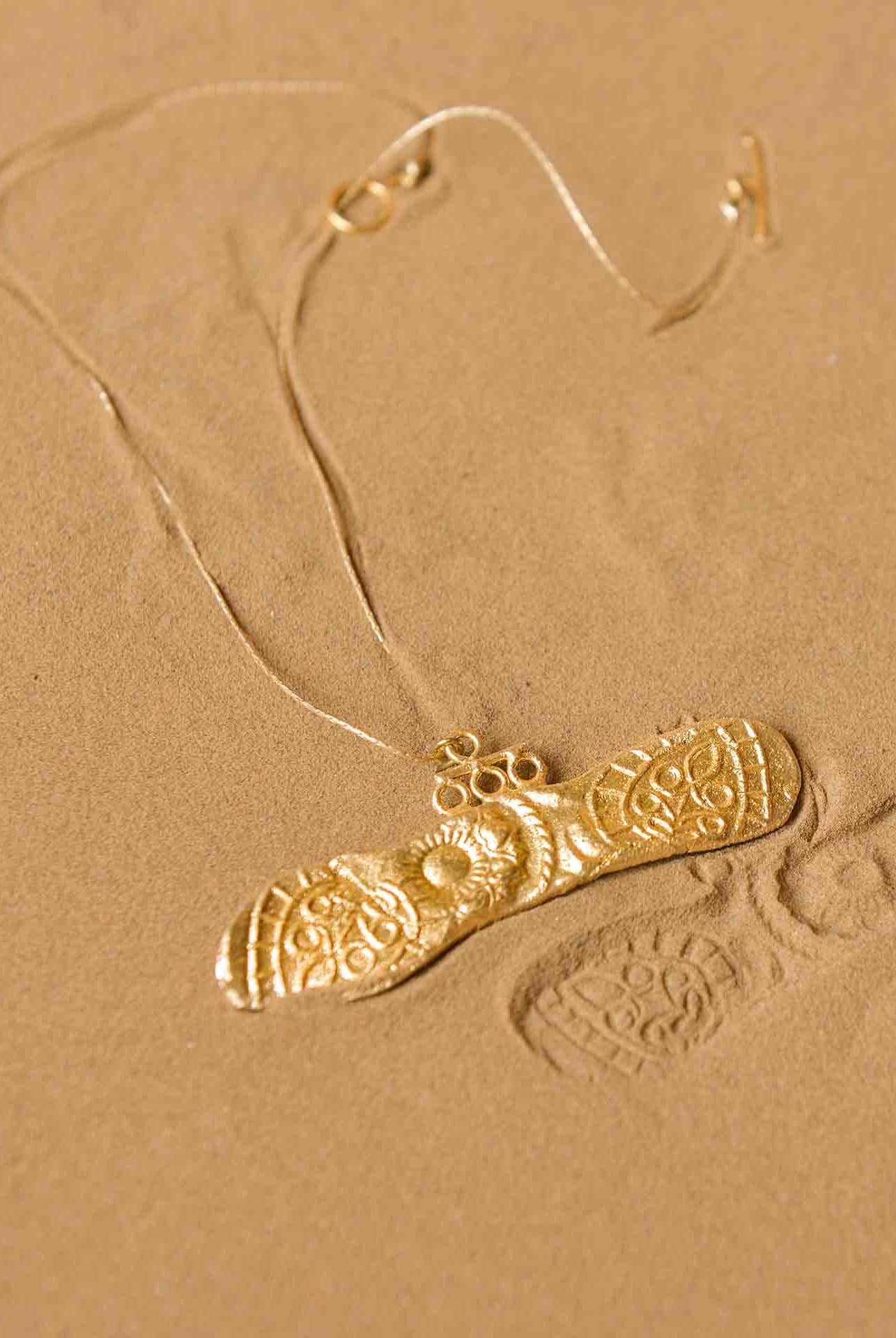 Fossil Pendant - Elongated - CiceroniPendantStudio Kassa