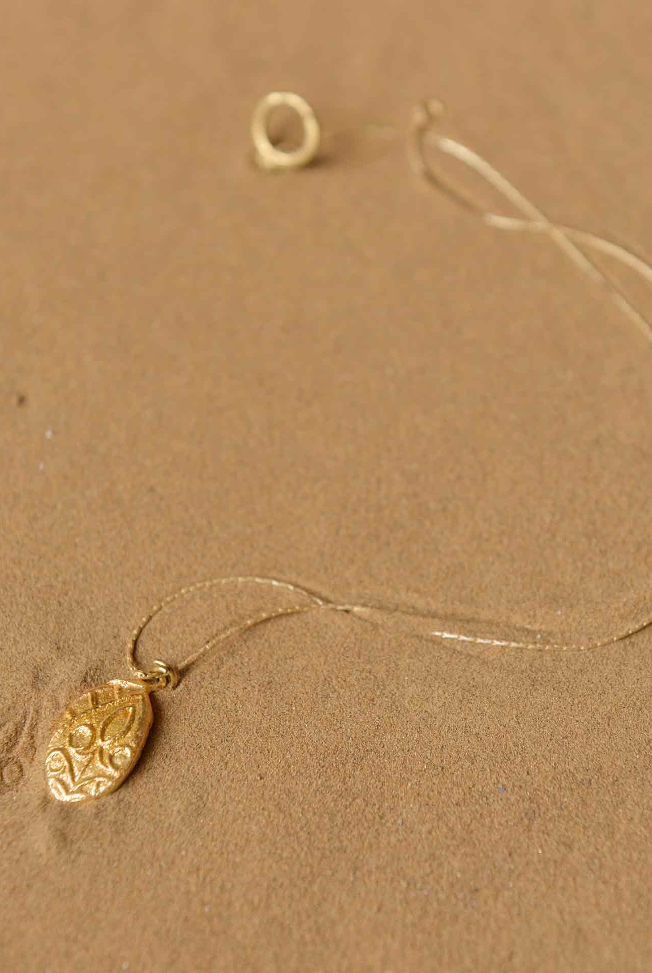 Fossil Pendant - Small elongated - CiceroniPendantStudio Kassa