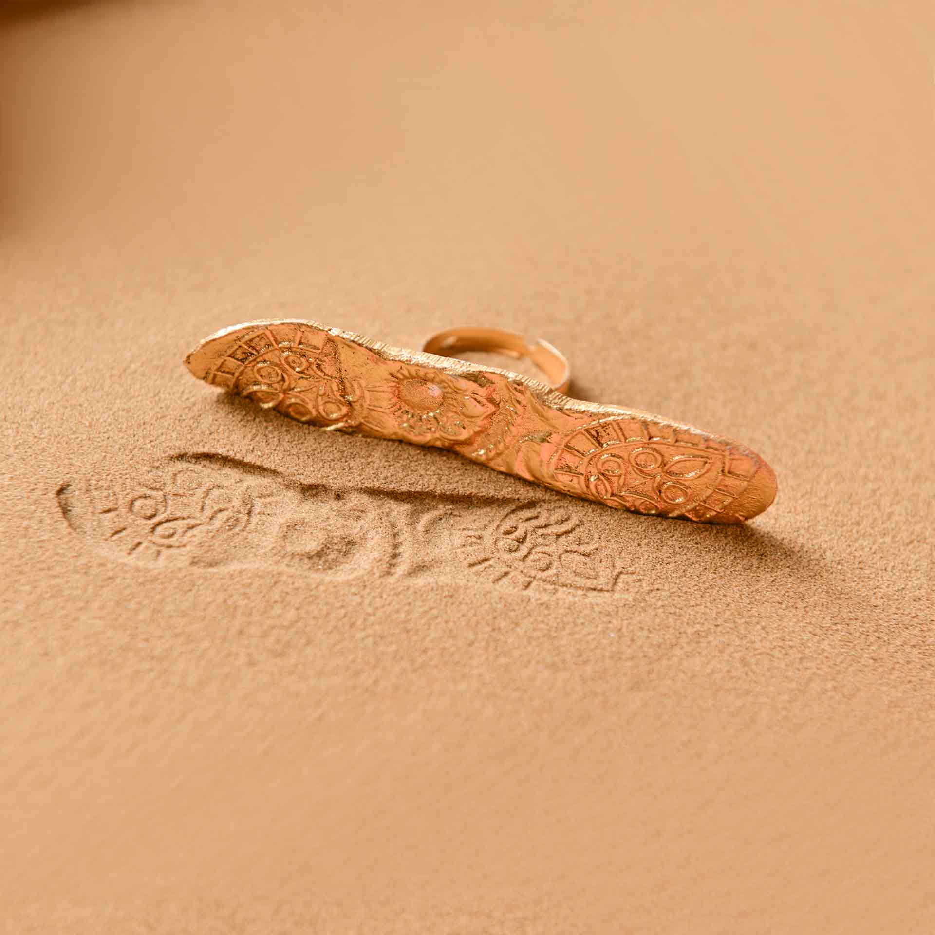 Fossil Ring - Elongated - CiceroniRingsStudio Kassa