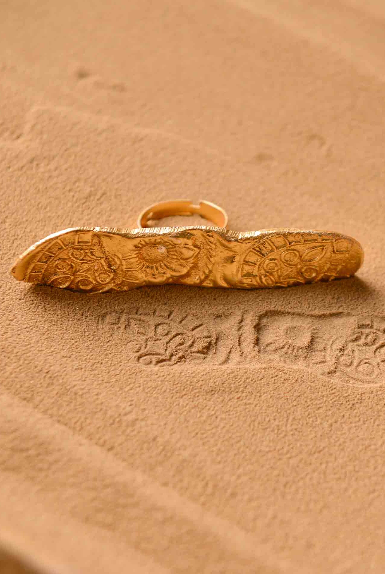 Fossil Ring - Elongated - CiceroniRingsStudio Kassa