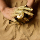 Fossil Ring - Irregular Circle - CiceroniRingsStudio Kassa