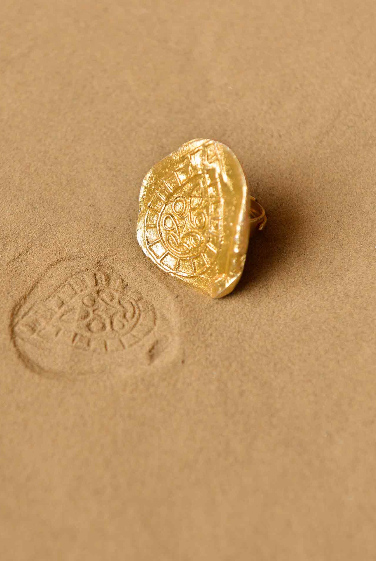 Fossil Ring - Large - CiceroniRingsStudio Kassa