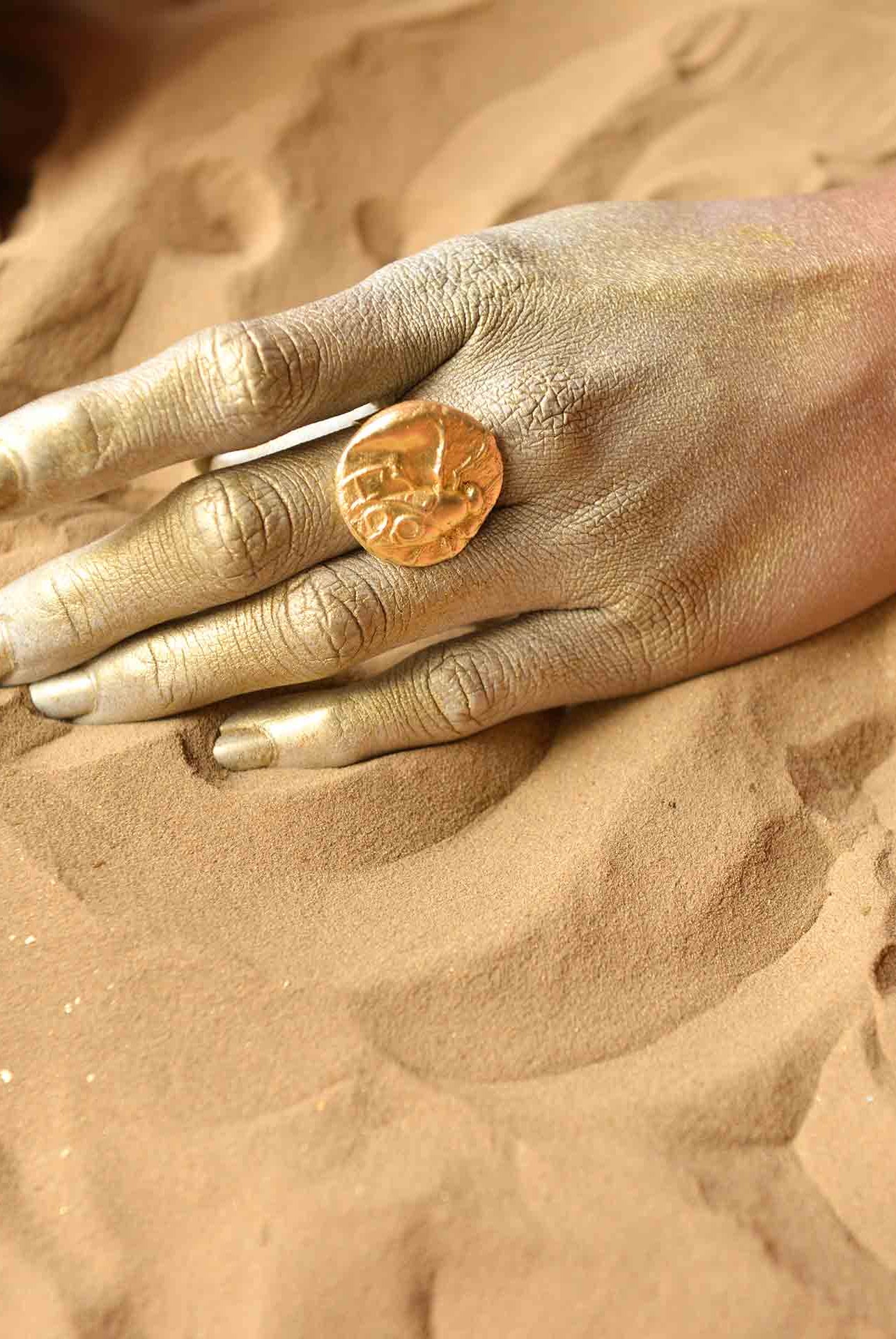 Fossil Ring - Medium - CiceroniRingsStudio Kassa