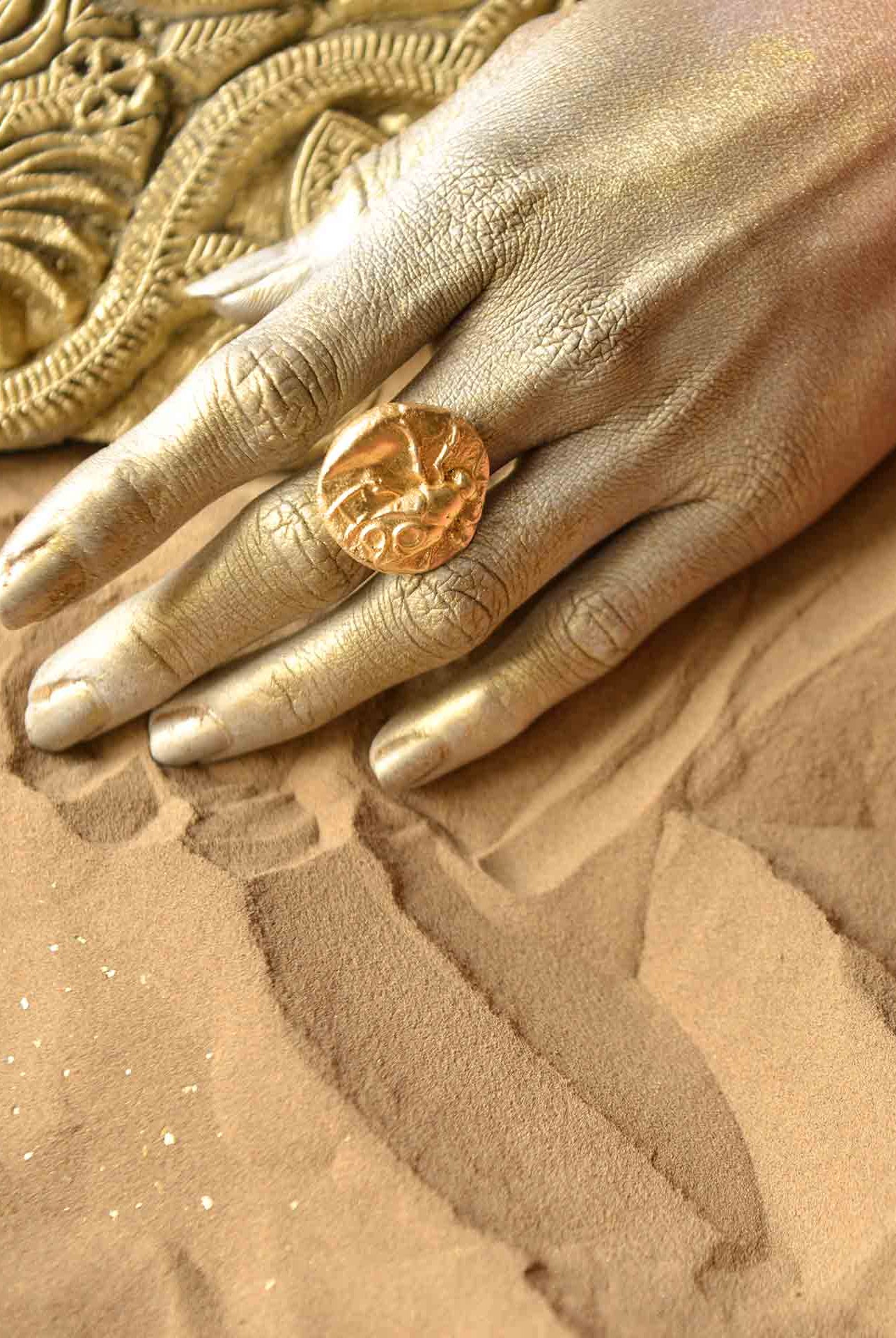 Fossil Ring - Medium - CiceroniRingsStudio Kassa