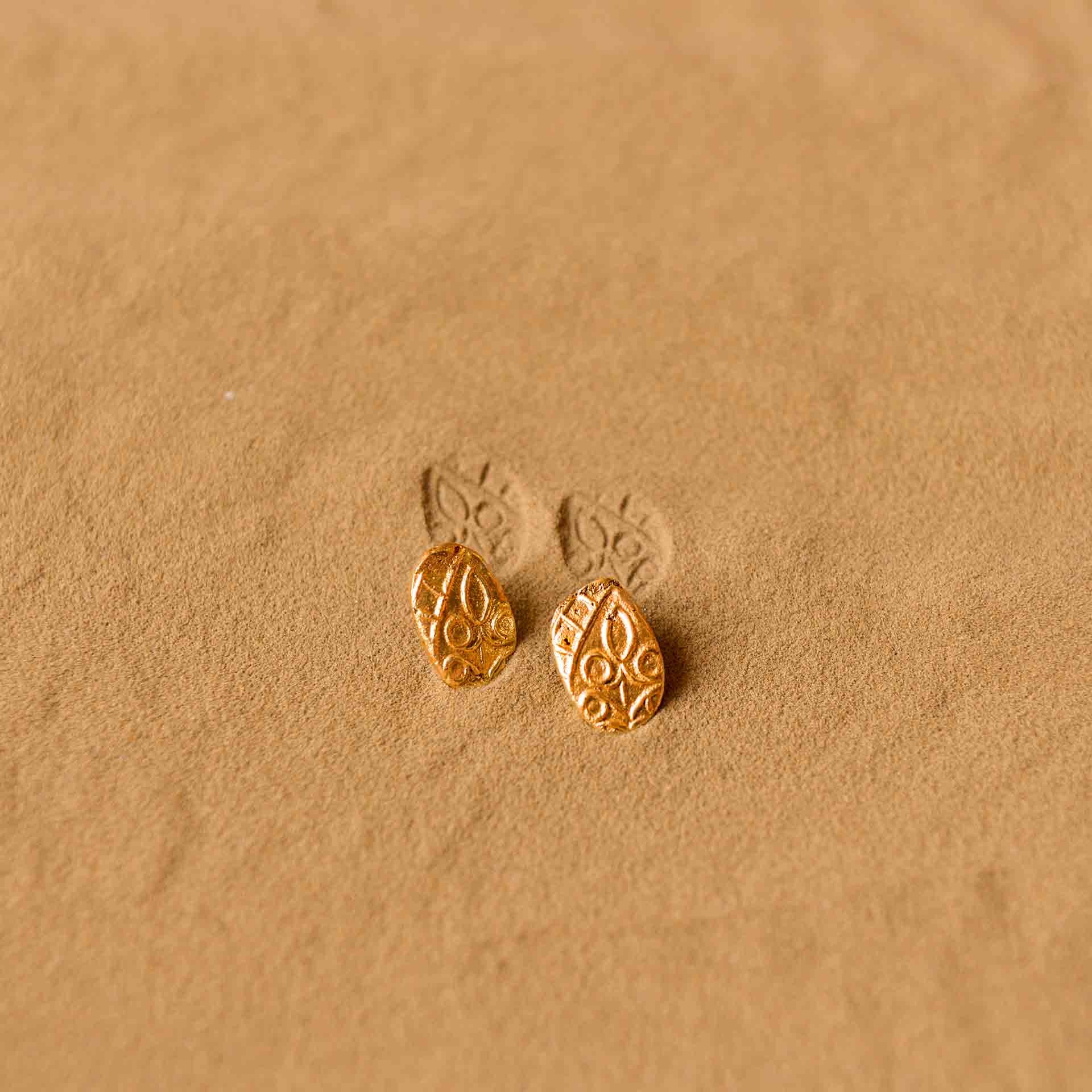 Fossil Stud - Elongated - CiceroniStudsStudio Kassa