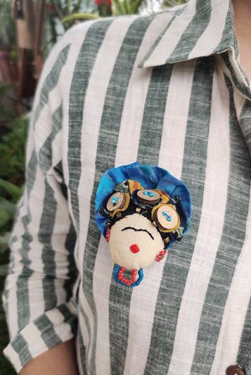 Frida Kahlo Brooch - CiceroniBroochD I T I