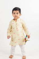 Full Sleeve Bird Print Kurta - CiceroniMr. Brat