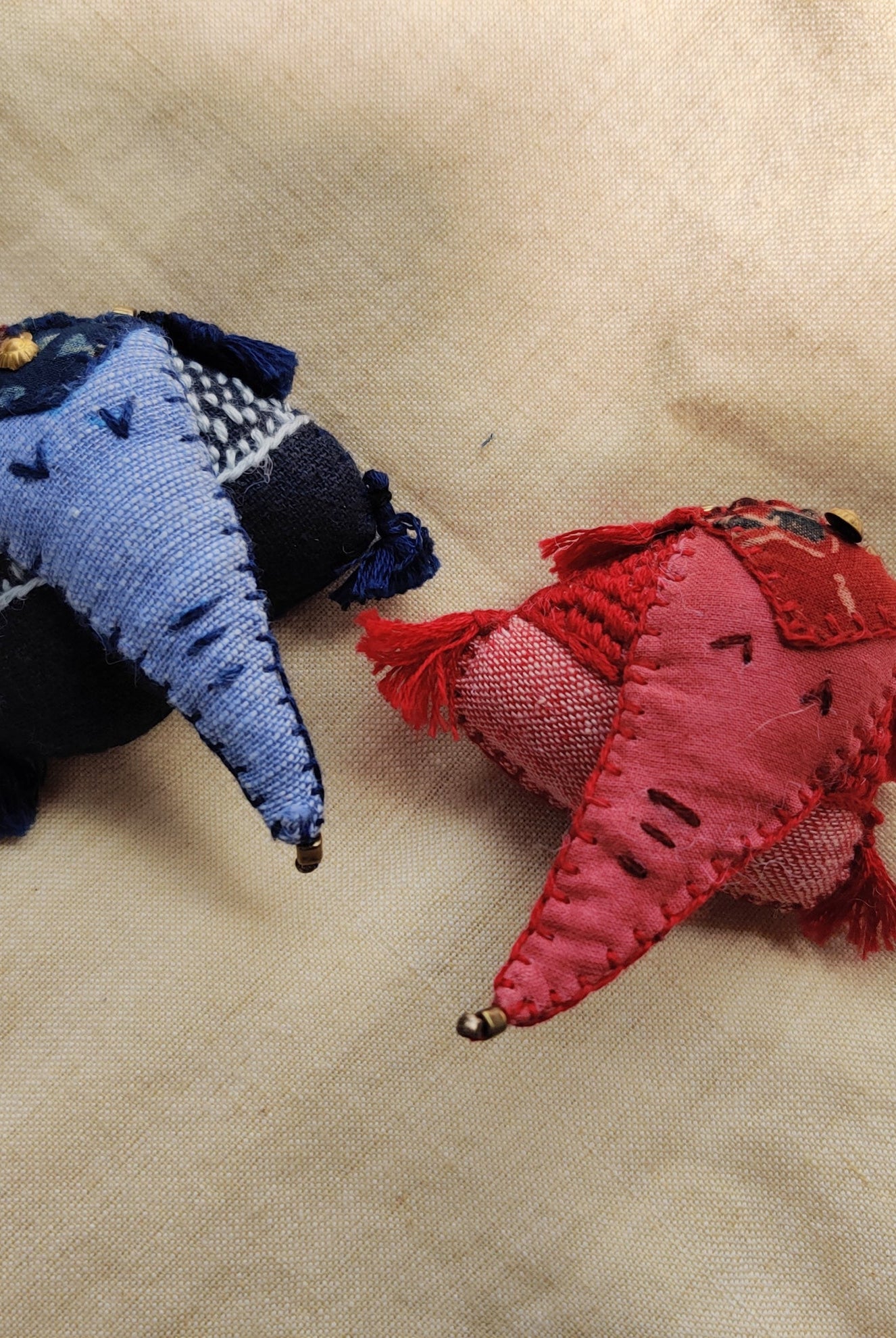 Gajah Red, The Companion Brooch - CiceroniD I T I