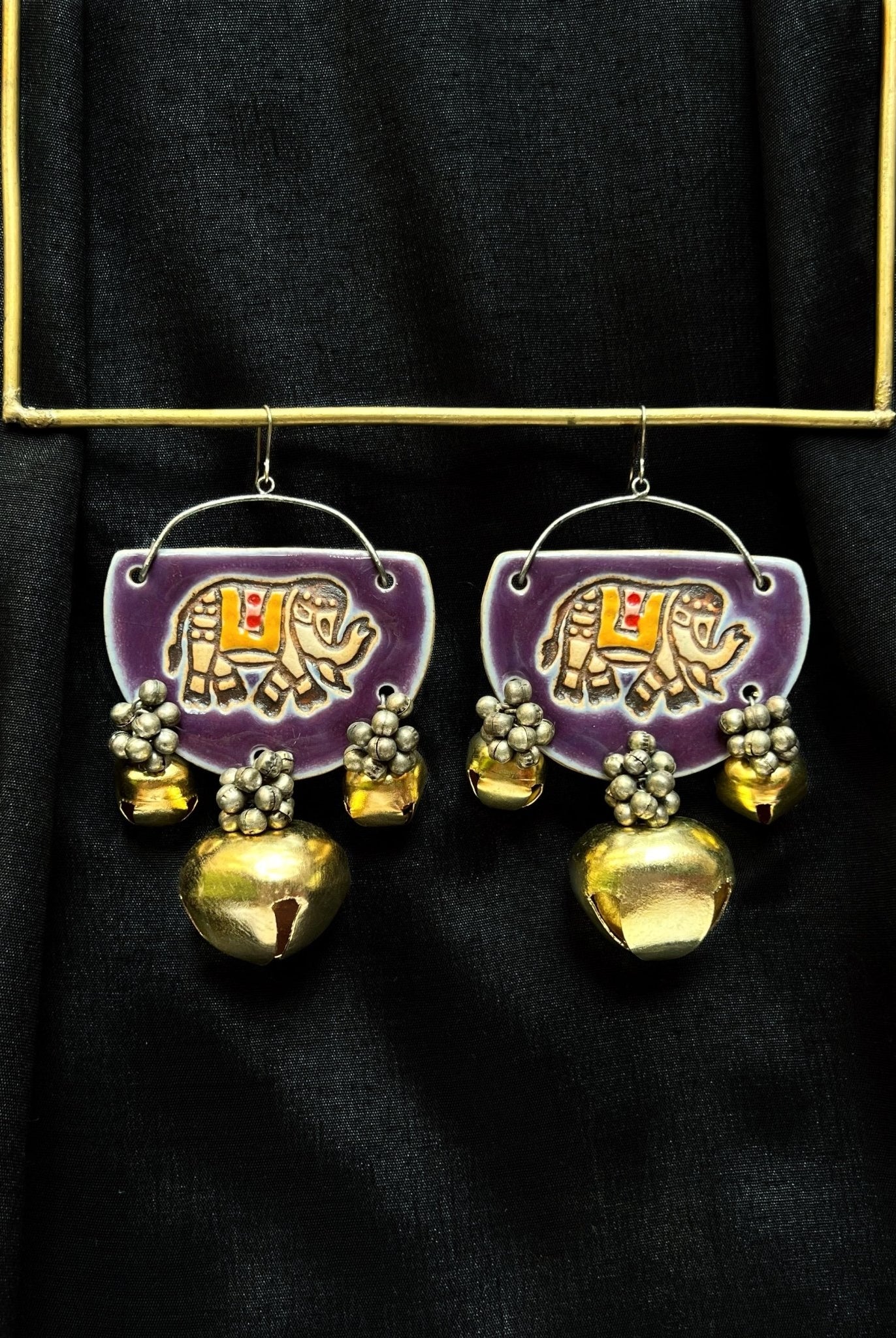 Gajaraaj Earrings - CiceroniEarringsChaakmaati