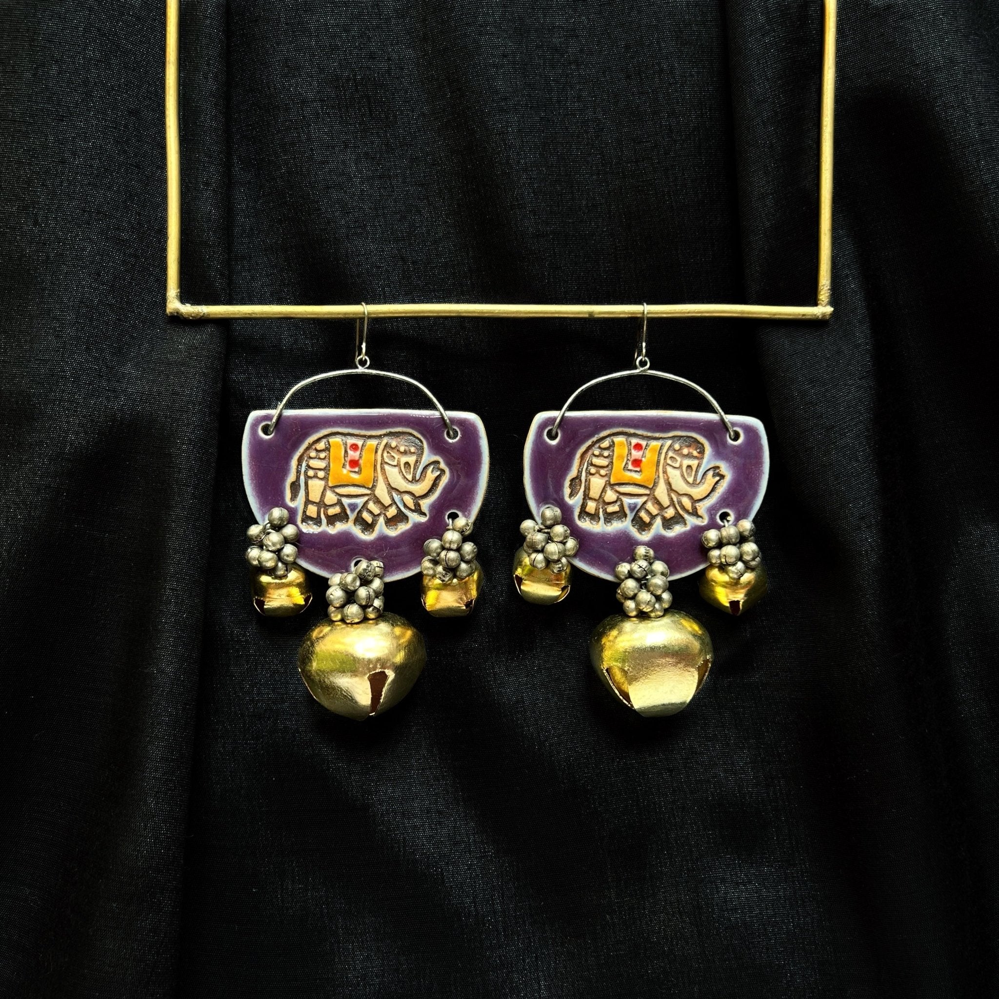 Gajaraaj Earrings - CiceroniEarringsChaakmaati