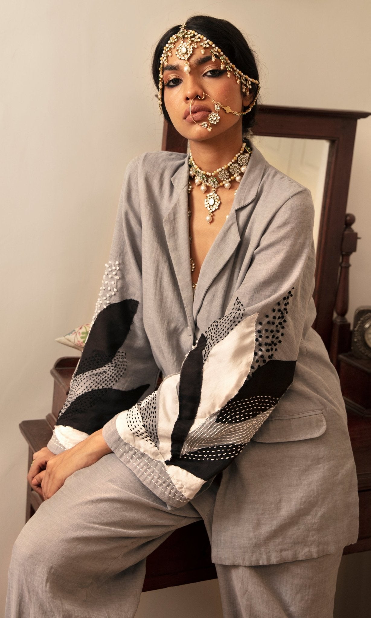 Genn Jacket & Pants Set - CiceroniCo-ord SetChambray & Co.