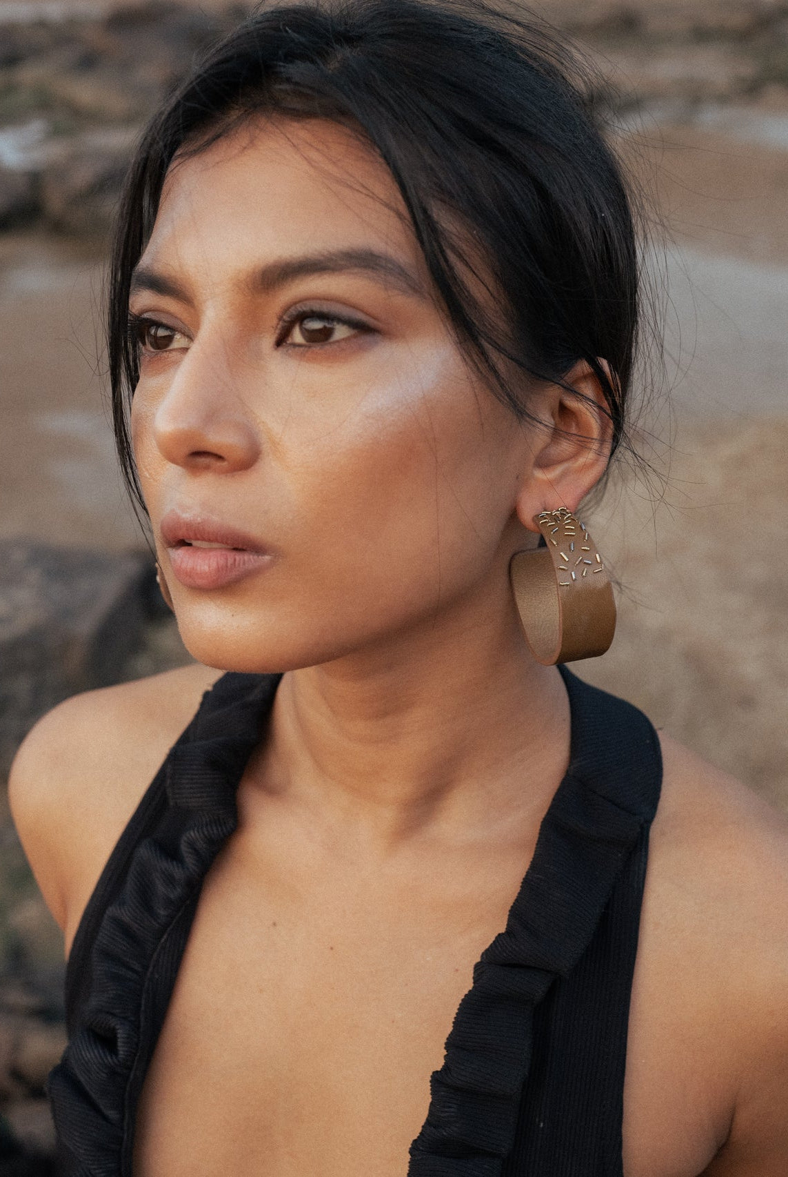 Gilded Hoops - CiceroniEarringsNoupelle