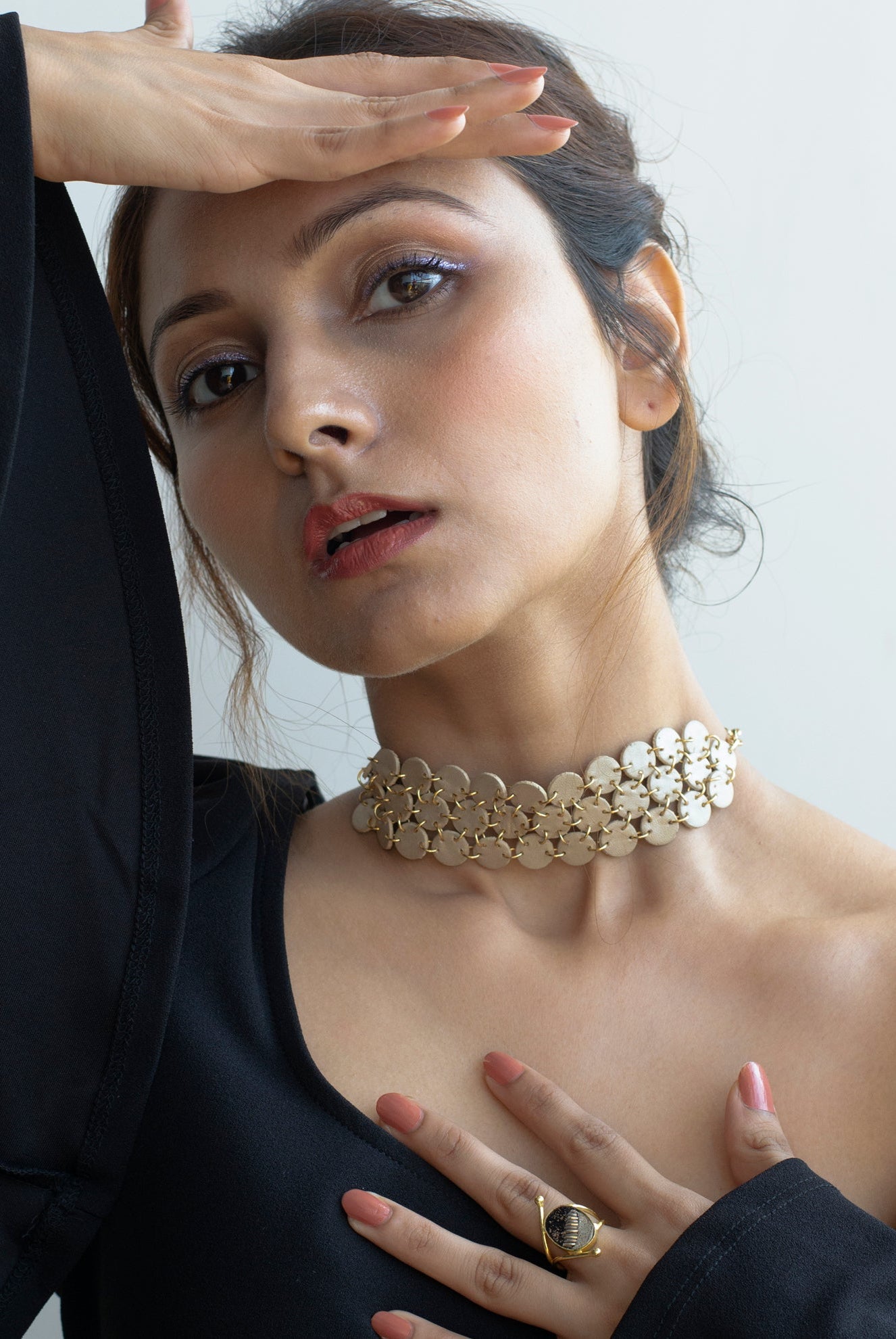 Gold Chord Choker - CiceroniNoupelle