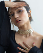 Gold Chord Choker - CiceroniNoupelle