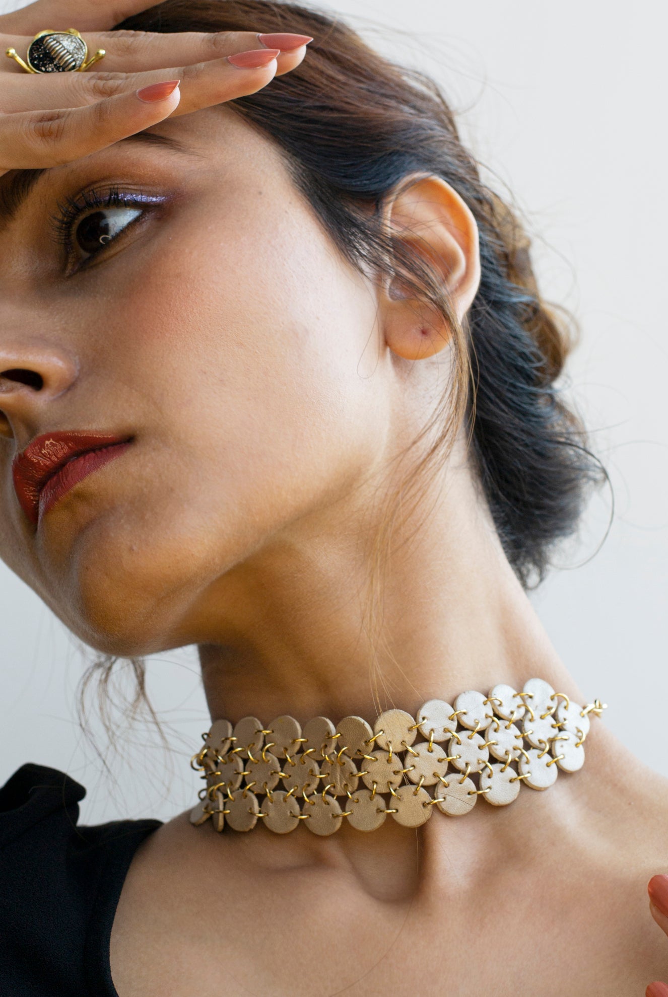 Gold Chord Choker - CiceroniNoupelle