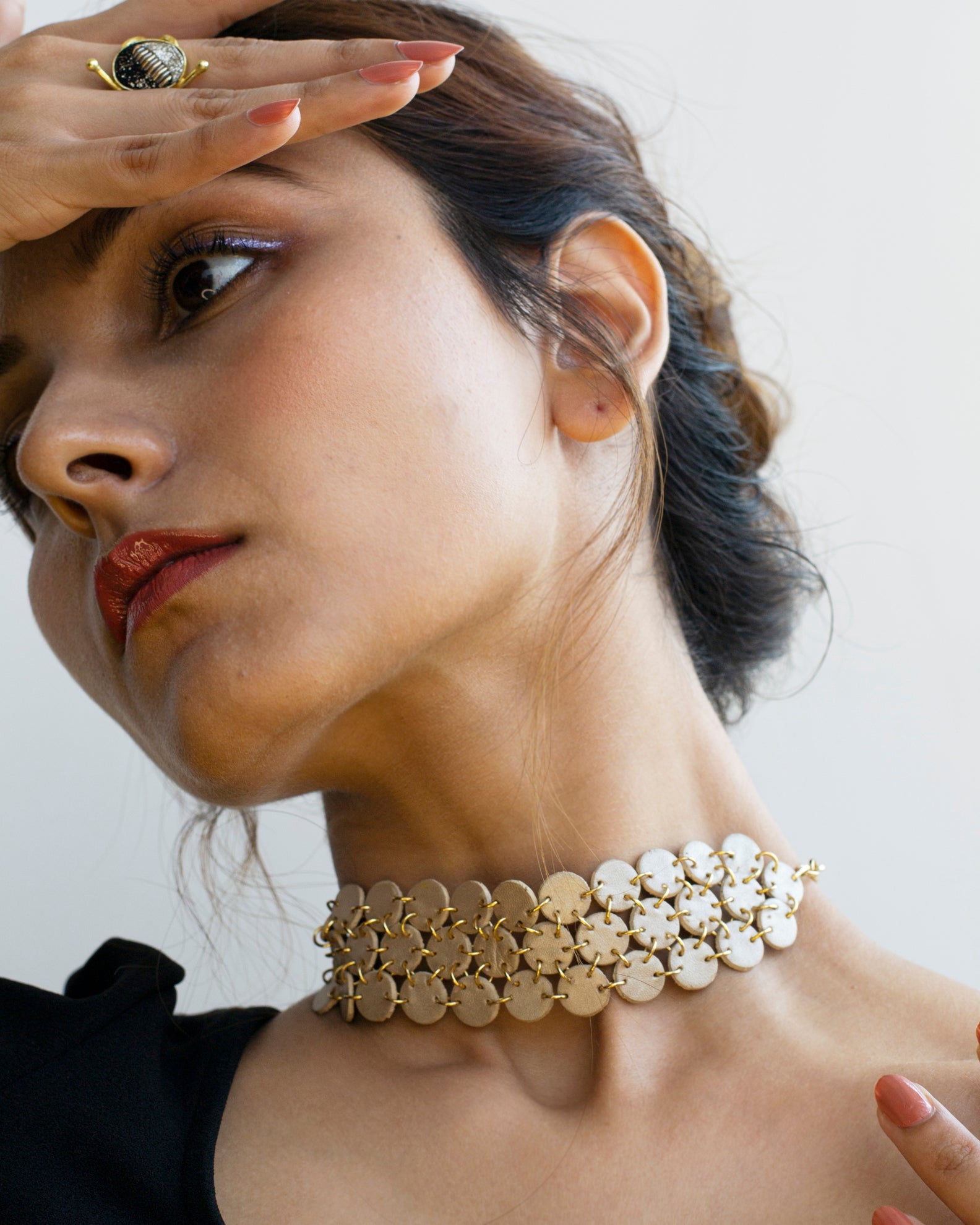 Gold Chord Choker - CiceroniNoupelle